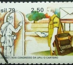 Selo postal comemorativo do Brasil de 1979 - C 1085 U