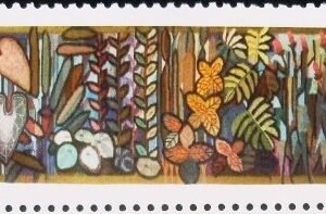 Selo postal do Brasil de 2019 Brasil-Finlândia