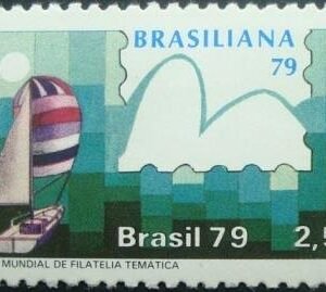 Selo postal comemorativo do Brasil de 1979 - C 1086 M