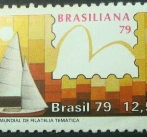 Selo postal do Brasil de 1979 Snipe