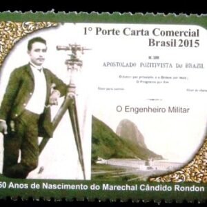 Selo postal do Brasil de 2015 O Engenheiro Militar
