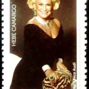 Selo postal do Brasil de 2019 Hebe Camargo