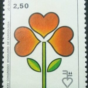 selo postal do Brasil de 1979 Carlos Chagas - C 1096 N