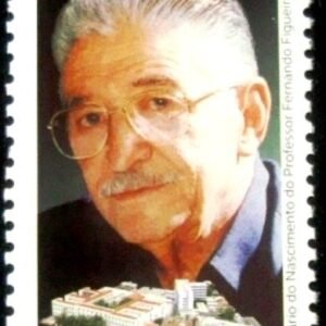 Selo postal do Brasil de 2019 Professor Fernando Figueira