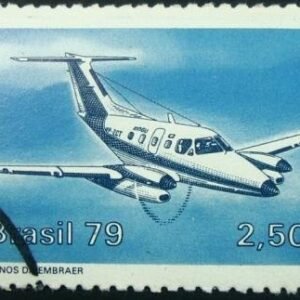 Selo postal comemorativo do Brasil de 1979 - C 1102 U