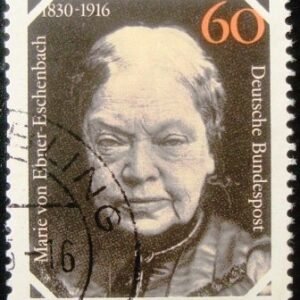 Selo postal da Alemanha de 1980 Hedwig Dransfeld