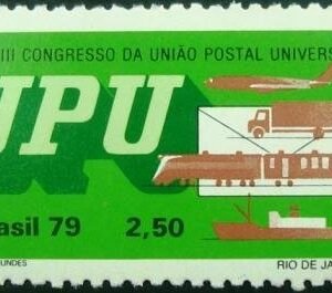 Selo postal comemorativo do Brasil de 1979 - C 1106 N