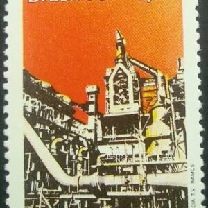 selo postal do Brasil de 1979 COSIPA - C 1130 N