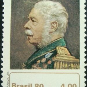 Selo postal do Brasil de 1980 Duque de Caxias