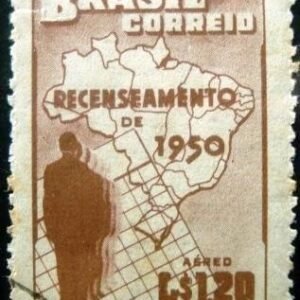 Selo Aéreo do Brasil de 1950 6º Recenseamento