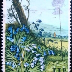 Selo postal do Reino Unido de 1979 Bluebell