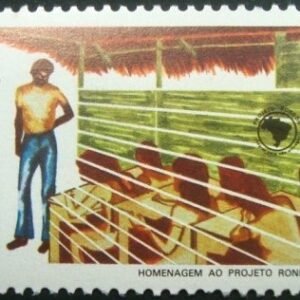Selo postal do Brasil de 1980 Projeto Rondon - C 1156 N