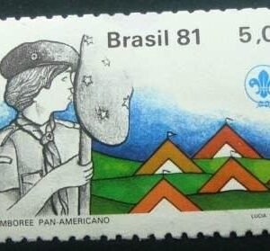 Selo postal COMEMORATIVO do Brasil de 1981 - C 1186 N