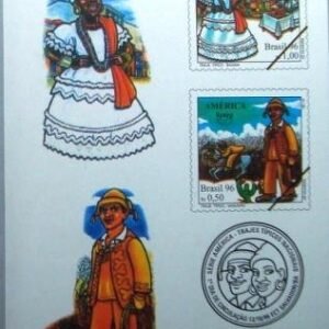 Edital de Lançamento n.020 de 1996 Trajes Típicos