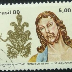 Selo postal comemorativo do Brasil de 1980 - C 1178 U