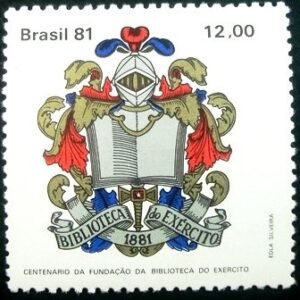 Selo postal COMEMORATIVO do Brasil de 1981 - C 1241