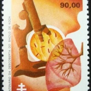 Selo postal comemoratido do Brasil de 1982 - C 1248 M