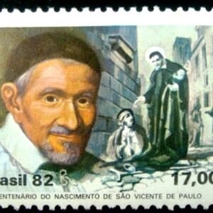 Selo postal Comemorativo do Brasil de 1982 - C 1254 M