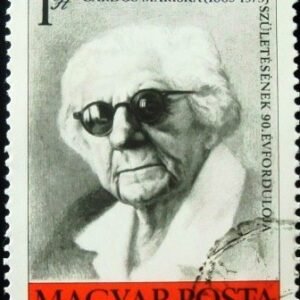 Selo postal da Hungria de 1975 Mariska Gárdos