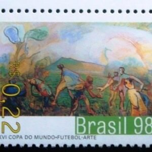 Selo postal do Brasil de 1998 Maciej Babinski N