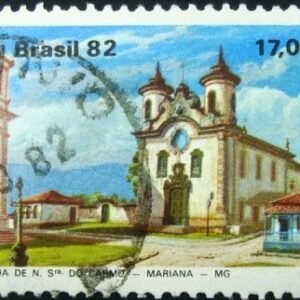 Selo postal Comemorativo do Brasil de 1982 - C 1267 U