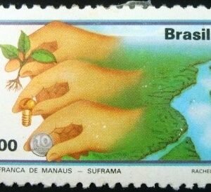 Selo postal Comemorativo do Brasil de 1982 - C 1271 N