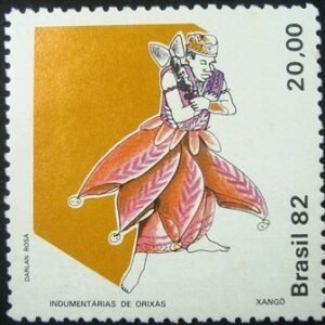 Selo postal Comemorativo do Brasil de 1982 - C 1274 M