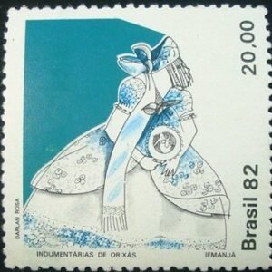 Selo postal Comemorativo do Brasil de 1982 - C 1275 M