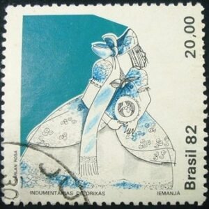 Selo postal Comemorativo do Brasil de 1982 - C 1275 U