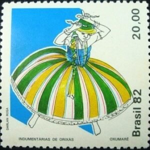 Selo postal Comemorativo do Brasil de 1982 - C 1276 M