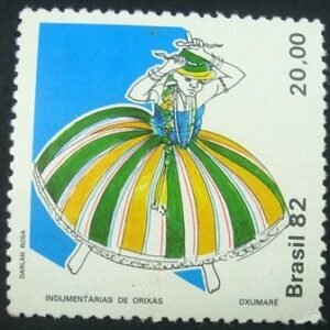 Selo postal Comemorativo do Brasil de 1982 - C 1276 N