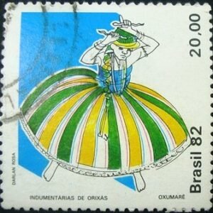 Selo postal Comemorativo do Brasil de 1982 - C 1276 U