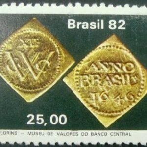 Selo postal do Brasil de 1982 Florins
