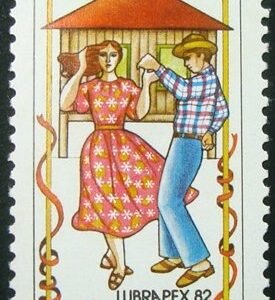 Selo postal Comemorativo do Brasil de 1982 - C 1282 N