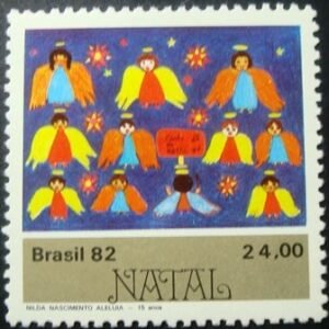 Selo postal Comemorativo do Brasil de 1982 - C 1291 M