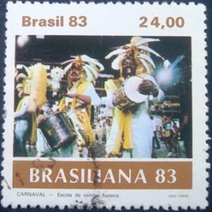 Selo postal de 1983 Bateria - C 1305 U