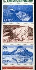 Série postal da Suécia de 1976 Ångermanland