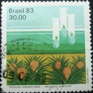 Selo postal do Brasil de 1983 Recursos Genéticos - C 1315 U