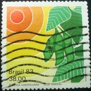 Selo postal Comemorativo do Brasil de 1983 - C 1317 U