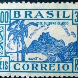 Selo postal comemorativo do Brasil de 1935 - C 98 N