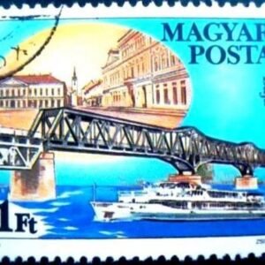 Selo postal da Romênia de 1985 Baja Hungary
