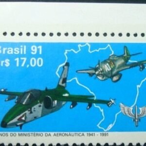 Selo postal COMEMORATIVO do Brasil de 1991 - C 1721 M