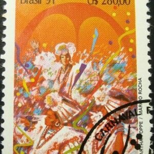 Selo postal COMEMORATIVO do Brasil de 1991 - C 1724 MCC