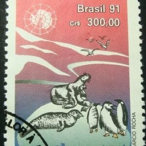 Selo postal COMEMORATIVO do Brasil de 1991 - C 1725 NCC