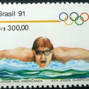Selo postal COMEMORATIVO do Brasil de 1991 - C 1729 M