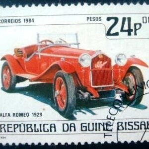 Selo postal da Guine Bissau de 1984 Datsun 1932