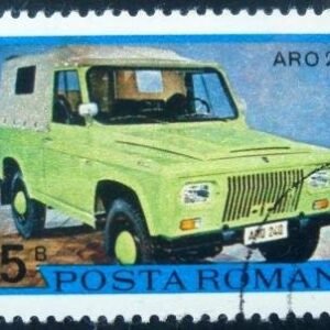 Selo postal da Romênia de 1975 A.R.O.