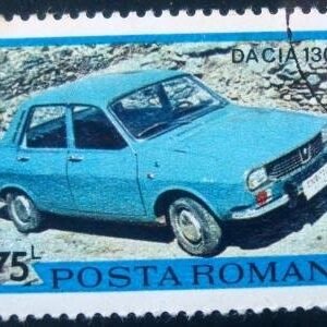 Selo postal da Romênia de 1975 P.K.W.