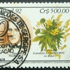 Selo postal COMEMORATIVO do Brasil de 1992 - C 1794 MCC
