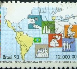 Selo postal COMEMORATIVO do Brasil de 1993 - C 1842 U